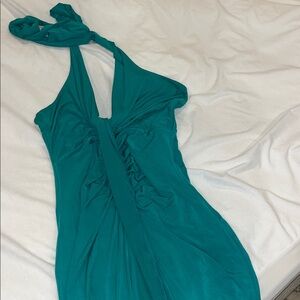 Hello Molly Teal Maxi Dress